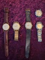 Oude opwind horloges., Sieraden, Tassen en Uiterlijk, Horloges | Heren, Ophalen of Verzenden, Zo goed als nieuw, Leer, Overige merken