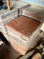 Terracotta tegels 23x23x4, Ophalen, Gebruikt, Steen of Klei, Minder dan 50 cm