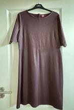Mooie auberginekleurige jurk, maat XL van het merk Kyra & Ko, Paars, Maat 42/44 (L), Ophalen of Verzenden, Zo goed als nieuw