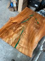 Epoxy boomstamtafel salontafel bijzettafel, Ophalen, 50 tot 100 cm, Zo goed als nieuw, Minder dan 50 cm