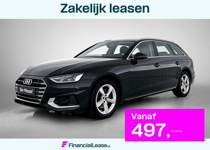 Audi A4 Avant 35 TFSI Advanced Edition 150 PK | Automaat | N, Auto's, Audi, Bedrijf, Lease, Financial lease, A4, ABS, Airbags