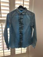 Blauwe blouse van Cavallaro Napoli - Maat S, Ophalen of Verzenden, Gedragen, Maat 36 (S), Blauw