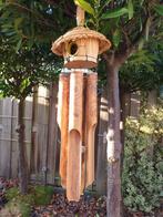 Vogelhuisje met bamboe geluid, Tuin en Terras, Tuinwanddecoratie, Ophalen of Verzenden, Nieuw