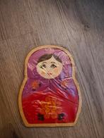 Matrushka puzzel hout 4 stukjes, Kinderen en Baby's, Ophalen of Verzenden, Gebruikt