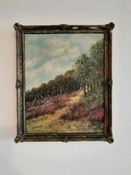 Oud schilderij landschap, Antiek en Kunst, Kunst | Schilderijen | Klassiek, Ophalen of Verzenden