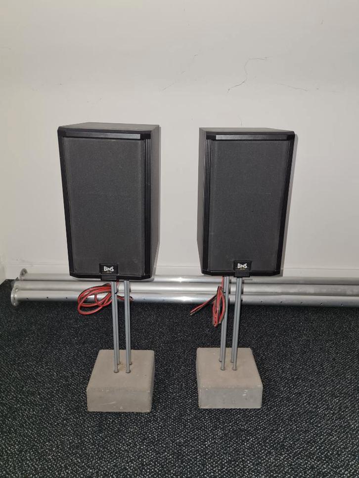 set BNS Excelent EX42 luidsprekers, Audio, Tv en Foto, Luidsprekers, Gebruikt, Front, Rear of Stereo speakers, 60 tot 120 watt