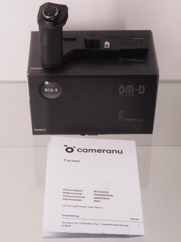 met GARANTIE:  ECG-5 grip voor OM-5 en OM-D E-M5 markIII  beschikbaar voor biedingen