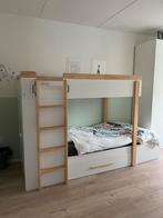 Stapelbed modern inclusief 2 matrassen, Ophalen, Gebruikt, Stapelbed