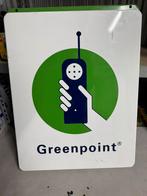 PTT Telecom Greenpoint borden, Ophalen of Verzenden, Gebruikt, Reclamebord