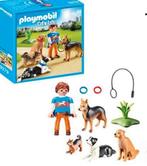 Compleet Playmobil 9279 hondentrainer, Ophalen of Verzenden, Zo goed als nieuw, Complete set