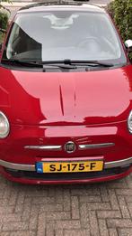 Fiat 500 1.2 C 2008 Rood, Auto's, Voorwielaandrijving, 1242 cc, 4 cilinders, 840 kg