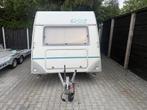 Eifelland caravan 5303 Nieuw binnen Vakantieklaar! Nu 3250,-, Caravans en Kamperen, Caravans, Vast bed, Kachel, Bedrijf, 750 - 1000 kg