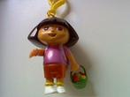 sleutelhanger poppetje Dora met mini rugtasje, Ophalen, Knuffel of Figuurtje