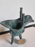 Antieke bronze wine cup 22€ nu bij klankschalen wereld, Ophalen of Verzenden