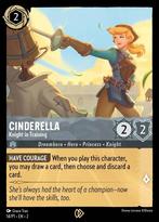 Disney Lorcana Promo - P1-014 - Cinderella - Knight in Train, Ophalen of Verzenden, Nieuw, Losse kaart, Foil