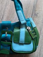Esprit handtasje met veel kleuren, vakken en riitsen izgs, Ophalen of Verzenden, Zo goed als nieuw