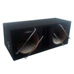 Dubbele subwoofer kist MDF 2x 12 Inch 2x 42 Liter, ., Nieuw, Ophalen of Verzenden, .