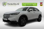 Honda HR-V 1.5 HEV 131PK ADVANCE AUT. | Navi | El. achterkle, 1380 kg, Zwart, Leder en Stof, Wit