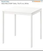 Ikea tafel Melltorp Tafelblad + Onderstel 75x75, Antiek en Kunst, Ophalen