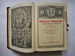 Missale Romanum 1921 in Latijn met goud op snede / rode kaft, Antiek en Kunst, Ophalen of Verzenden