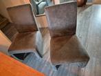4 stoelen zgan, Huis en Inrichting, Stoelen, Ophalen, Zo goed als nieuw
