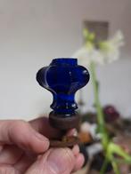 Kobalt blauwe knop, Ophalen of Verzenden