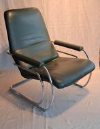 Vintage Gelderland 301 Jan de Bouvrie Fauteuil, Huis en Inrichting, Fauteuils, Ophalen, Zo goed als nieuw, 50 tot 75 cm, Leer