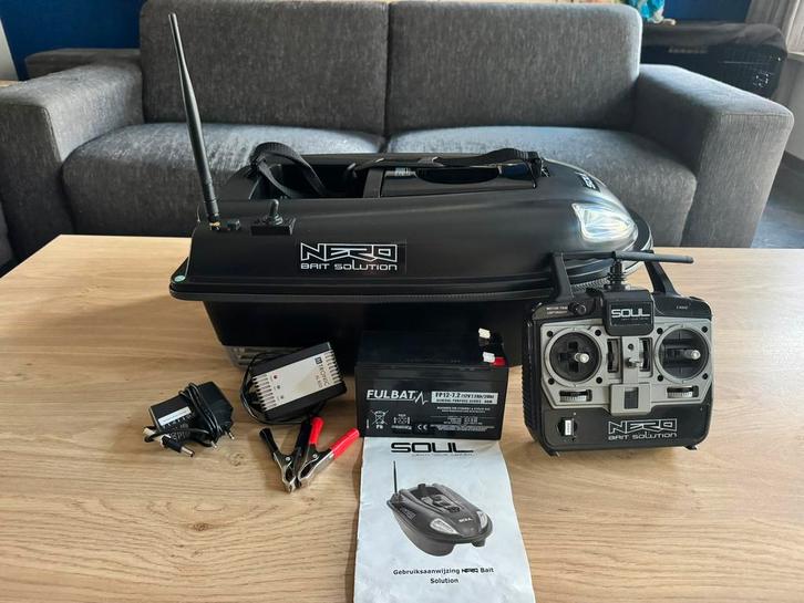 Soul Nero Baitsolution Voerboot (Nieuwstaat), Watersport en Boten, Hengelsport | Karpervissen, Zo goed als nieuw, Overige typen