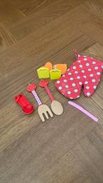 Speel keuken assesoires, Kinderen en Baby's, Speelgoed | Houten speelgoed, Ophalen of Verzenden, Zo goed als nieuw, Meubelstuk of Keukentje