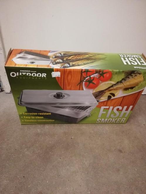 Fish smoker/rook over  reis versie 42x27x18cm, Watersport en Boten, Hengelsport | Algemeen, Nieuw, Overige typen, Ophalen of Verzenden