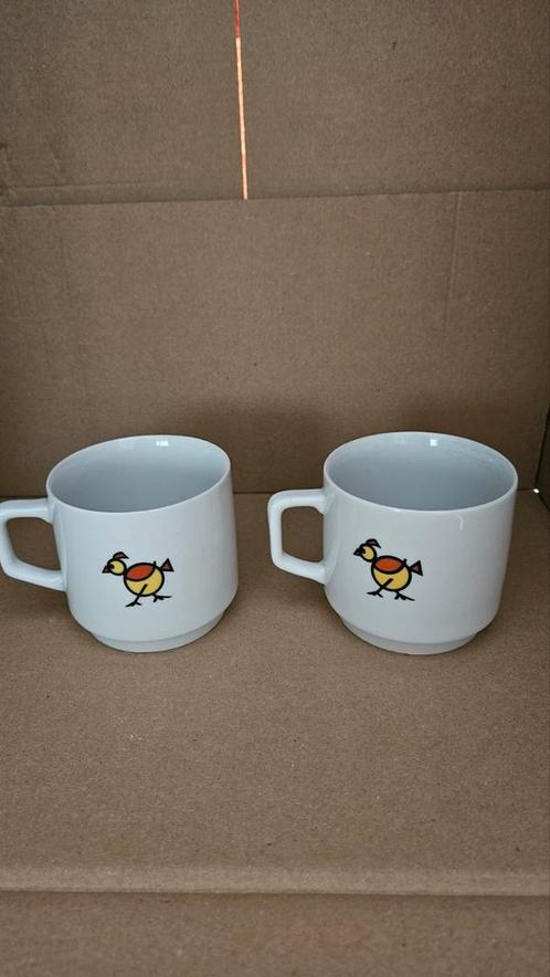 Seltmann Weiden Mokken - Vogel Design (Set van 2), Antiek en Kunst, Antiek | Servies los, Ophalen of Verzenden