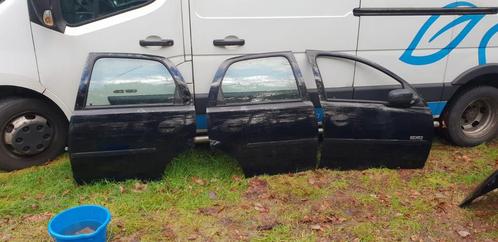 OPEL CORSA C PORTIEREN 4 STUKS, Auto-onderdelen, Carrosserie en Plaatwerk, Deur, Gebruikt, Ophalen of Verzenden