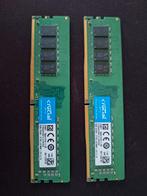 Crucial 8GB DDR4 RAM Geheugen, Computers en Software, RAM geheugen, Gebruikt, DDR4, 8 GB, Ophalen of Verzenden