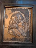 Frans Liszt brons ingelijst, Ophalen of Verzenden