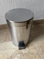 "Pedaalemmer" 3 Liter 'RVS' Nieuw, Ophalen of Verzenden, Nieuw, Metaal, Minder dan 50 cm