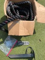 Tunturi battle rope 12 meter, Ophalen of Verzenden, Zo goed als nieuw, Battle rope
