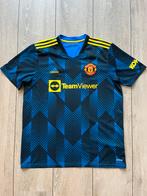 Origineel Manchester United shirt, maat XL, Blauw - Geel, Sport en Fitness, Voetbal, Maat XL, Ophalen of Verzenden, Zo goed als nieuw