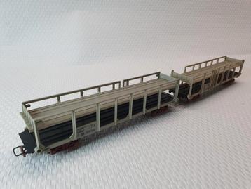 Jouef HO Auto Transport Wagons - Gebruikt beschikbaar voor biedingen