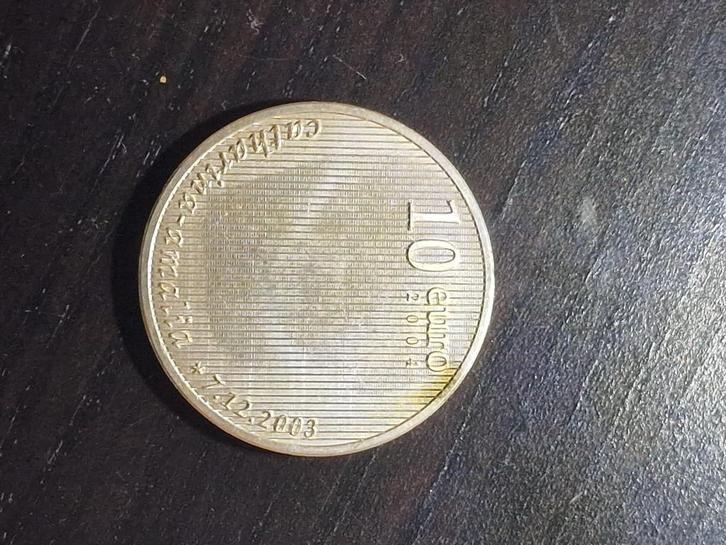 zilveren 10 euro munt geboorte Amalia, Postzegels en Munten, Munten | Nederland, Losse munt, Euro's, Koningin Beatrix, Zilver