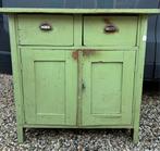 Brocante houten kastje dressoir, Antiek en Kunst, Curiosa en Brocante, Ophalen