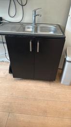 Ikea Method onderkast 80cm breed zwart 2 stuks beschikbaar, Huis en Inrichting, Ophalen, Gebruikt, Zwart, 50 tot 100 cm