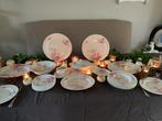 The orford Grindley compl antiek servies wit rood, Antiek en Kunst, Ophalen