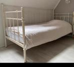 IKEA spijlen bed, 90 cm, Eenpersoons, Wit, Ophalen of Verzenden