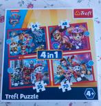 Paw Patrol The Movie Trefl Puzzel 4 in 1, Ophalen of Verzenden, Meer dan 50 stukjes, Nieuw, 4 tot 6 jaar