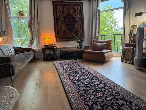 Handgeknoopte vintage loper – ca. 360  90 cm, Huis en Inrichting, Stoffering | Tapijten en Kleden, Zo goed als nieuw, 50 tot 100 cm