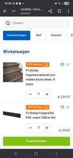 Firststep PVC traprenovatie, 50 tot 150 cm, Nieuw, Ophalen of Verzenden, 10 m² of meer