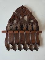 Vintage Wajang lepeltjes, Antiek en Kunst, Antiek | Goud en Zilver, Ophalen, Zilver