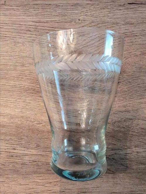 6 kristallen waterglazen 1900-1920 art nouveau, Antiek en Kunst, Antiek | Glas en Kristal, Ophalen of Verzenden