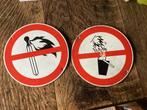 Metalen verbodborden samen voor, € 12,50, Antiek en Kunst, Ophalen of Verzenden