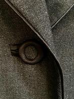 i685 Frans Molenaar mt 40=M lange blazer jasje colbert grijs, Maat 38/40 (M), Ophalen of Verzenden, Zo goed als nieuw, Jasje